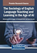 Cover: The Sociology of English Language Teaching and Learning in the Age of AI - Igi Global Scientific Publishing
