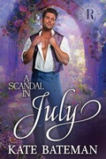 Cover: A Scandal In July - K C Bateman Author