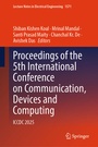 Cover: Proceedings of the 5th International Conference on Communication, Devices and Computing - Springer