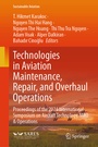 Cover: Technologies in Aviation Maintenance, Repair, and Overhaul Operations - Springer