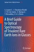 Cover: A Brief Guide to Optical Spectroscopy of Trivalent Rare Earth Ions in Glasses - Springer
