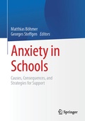 Cover: Anxiety in Schools - Springer