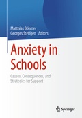 Cover: Anxiety in Schools - Springer