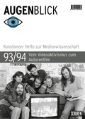 Cover: Vom Videoaktivismus zum Autorenfilm - Sch&uuml;ren Verlag GmbH