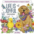 Cover: Life Is Joyful Coloring Book - Mixed Media Resources LLC