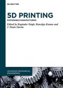 Cover: 5D Printing - De Gruyter