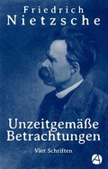 Cover: Unzeitgem&auml;&szlig;e Betrachtungen - apebook Verlag