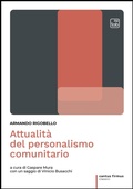 Cover: Attualit&agrave; del personalismo comunitario - tab edizioni