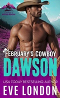 Cover: February's Cowboy Dawson (Cowboys of Mustang Mountain, #2) - Tickled Pinkest