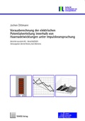 Cover: Vorausberechnung der elektrischen Potentialverteilung innerhalb von Haarnadelwicklungen unter Impulsbeanspruchung - TEWISS
