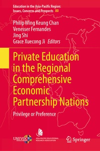Enlarge image Cover: Private Education in the Regional Comprehensive Economic Partnership Nations - Springer