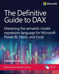 Enlarge image Cover: The Definitive Guide to DAX - Addison Wesley