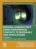 Cover: Modern Luminescence from Fundamental Concepts to Materials and Applications, Volume 4 - Elsevier
