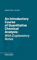 Cover: An Introductory Course of Quantitative Chemical Analysis - Science & Technology Publishing