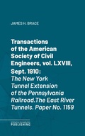 Cover: Transactions of the American Society of Civil Engineers, vol. LXVIII, Sept. 1910 - Science & Technology Publishing