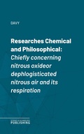 Cover: Researches Chemical and Philosophical - Science & Technology Publishing