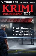 Cover: Krimi Dreierband 3233 - Uksak E-Books