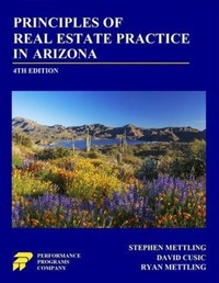 Enlarge image Cover: Principles of Real Estate Practice in Arizona - Performance Programs Company LLC