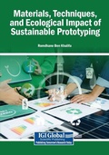 Cover: Materials, Techniques, and Ecological Impact of Sustainable Prototyping - Igi Global Scientific Publishing