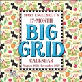 Cover: Mary Engelbreit's 2026-2027 17-Month Big Grid Wall Planner Calendar - Andrews McMeel Publishing