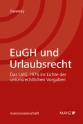 Cover: EuGH und Urlaubsrecht - Manz