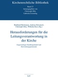 Cover: Herausforderungen f&uuml;r die Leitungsverantwortung in der Kirche - Lit Verlag
