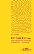 Cover: Der Wert der Form - Velbr&uuml;ck