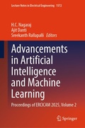 Cover: Advancements in Artificial Intelligence and Machine Learning - Springer