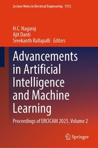 Enlarge image Cover: Advancements in Artificial Intelligence and Machine Learning - Springer