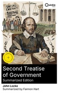 Cover: Second Treatise of Government (Summarized Edition) - Quickie Classics