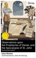 Cover: Observations upon the Prophecies of Daniel, and the Apocalypse of St. John (Summarized Edition) - Quickie Classics