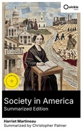 Cover: Society in America (Summarized Edition) - Quickie Classics