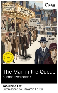 Enlarge image Cover: The Man in the Queue (Summarized Edition) - Quickie Classics