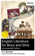 Cover: English Literature for Boys and Girls (Summarized Edition) - Quickie Classics