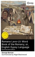 Cover: Romano Lavo-Lil: Word Book of the Romany; or, English Gypsy Language (Summarized Edition) - Quickie Classics