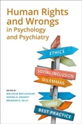 Cover: Human Rights and Wrongs in Psychology and Psychiatry - Oxford University Press