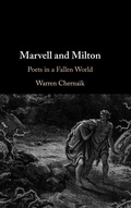 Cover: Marvell and Milton - Cambridge University Press