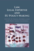 Cover: Law, Legal Expertise and EU Policy-Making - Cambridge University Press
