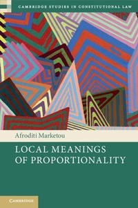 Enlarge image Cover: Local Meanings of Proportionality - Cambridge University Press