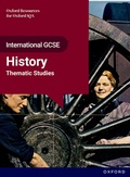 Cover: OxfordAQA International GCSE History (9245): Studies in Change: Thematic Studies Student Book - OxfordAQA International GCSE History (9245)