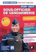 Cover: R&eacute;ussite Concours - Sous-officier de gendarmerie - 2026-2027- Pr&eacute;paration compl&egrave;te - Foucher