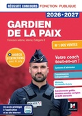 Cover: R&eacute;ussite Concours - Gardien de la paix - 2026-2027- Pr&eacute;paration compl&egrave;te - Foucher