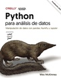 Cover: Python para an&aacute;lisis de datos - Anaya Multimedia