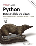 Cover: Python para an&aacute;lisis de datos - Anaya Multimedia