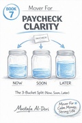 Cover: Mover For Paycheck Clarity: The 3-Bucket Split (Now, Soon, Later) - Mustafa Al-Dori