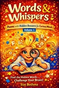 Cover: Words and Whispers (Poems with Hidden Answers for Curious Minds, #1) - Ulterior Eye Publishing
