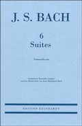Cover: 6 Suites &agrave; Violoncello Solo - Ernst Reinhardt Verlag