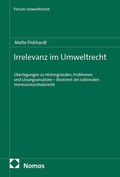 Cover: Irrelevanz im Umweltrecht - Nomos