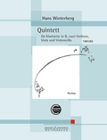 Cover: Quintett f&uuml;r Klarinette, 2 Violinen, Viola und Violoncello - Boosey & Hawkes Bote & Bock