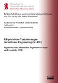 Cover: KI-getriebene Ver&auml;nderungen im Software Engineering (KI4SE) - Shaker